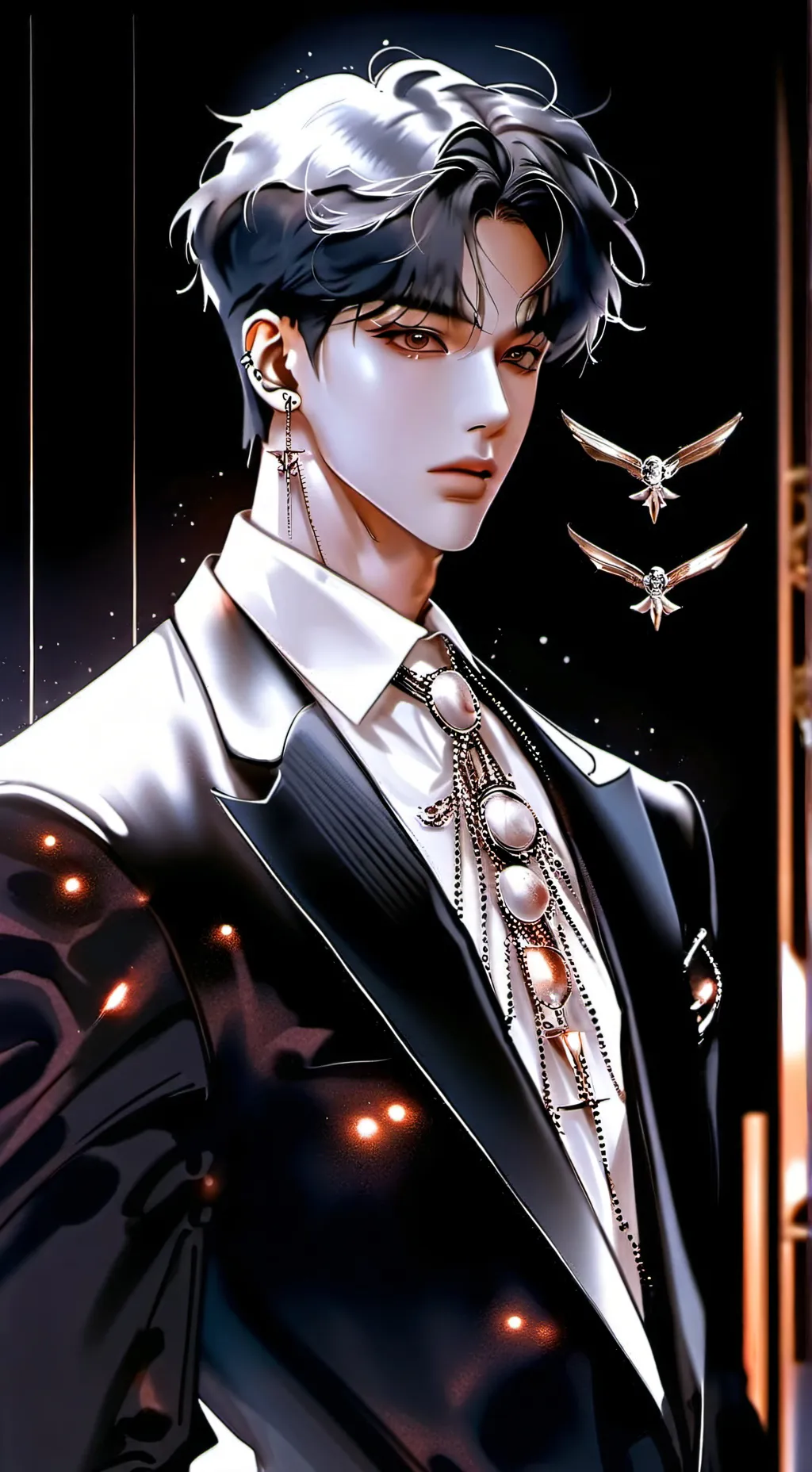ai character: bts wattpad story background
