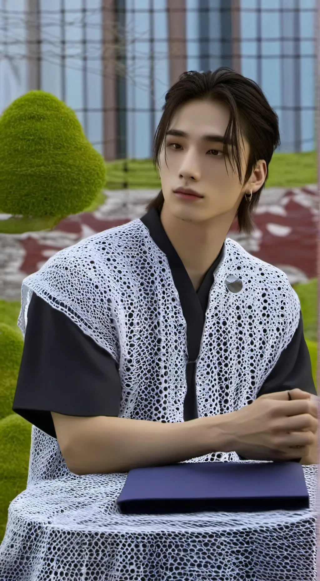 ai character: Hyunjin background