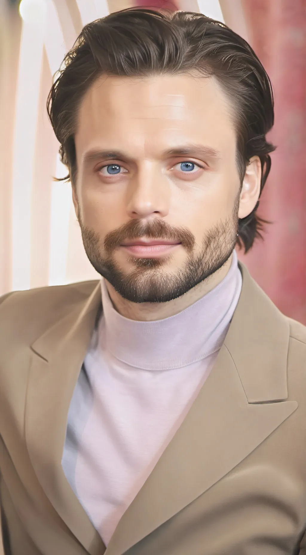 ai character: Sebastian  background