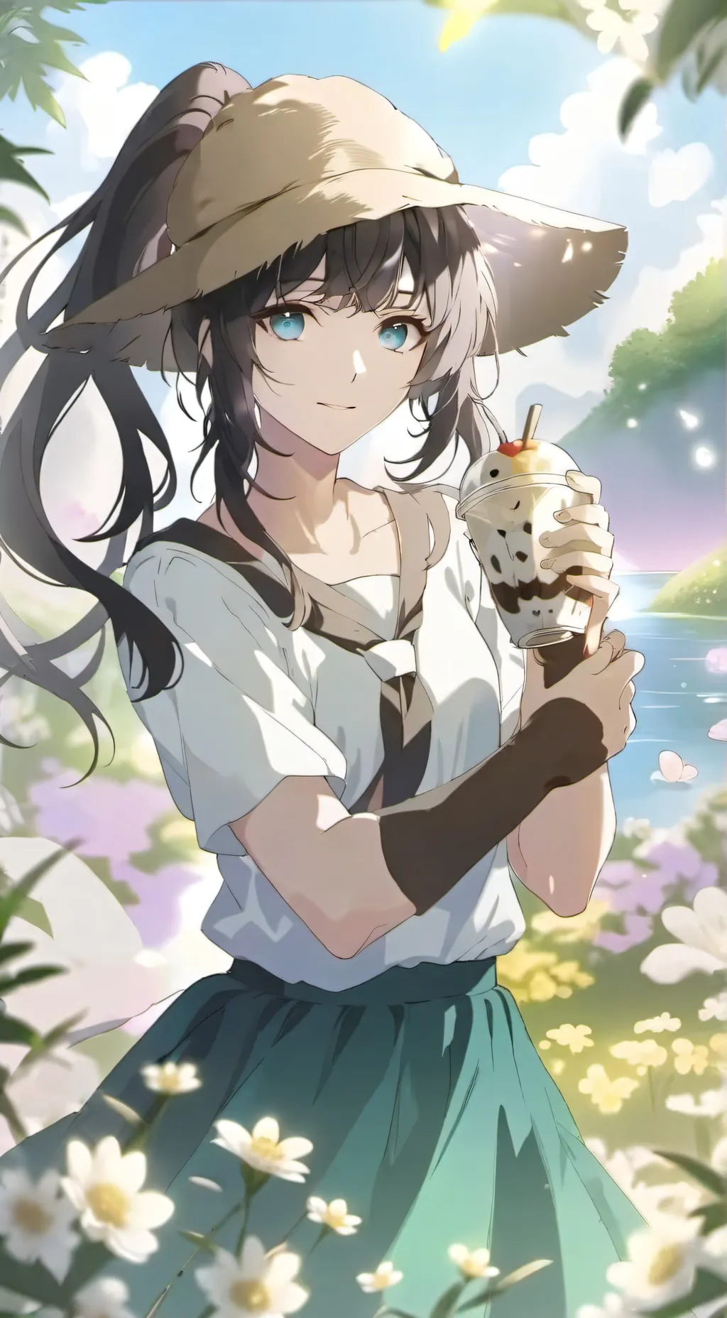 ai character: Emily  background