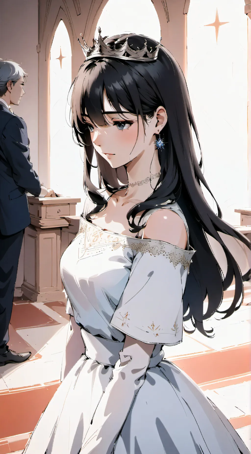 ai character: Emilia Riningrad background