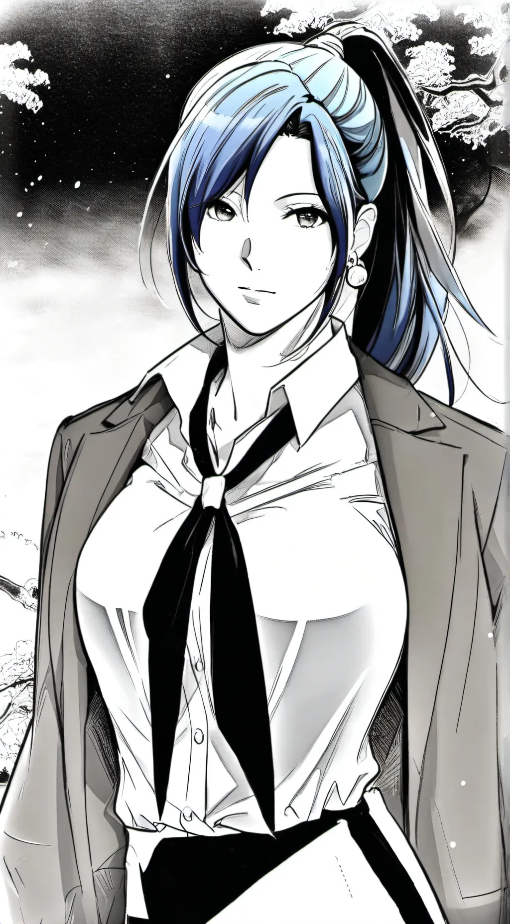 ai character: Serena background