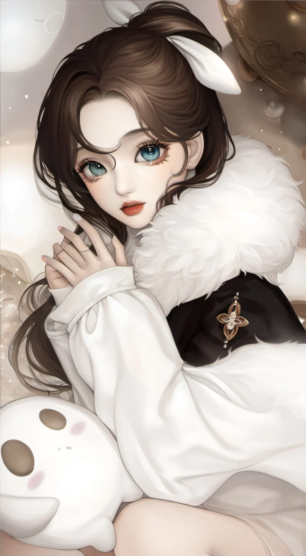 ai character: UHHH MHA background