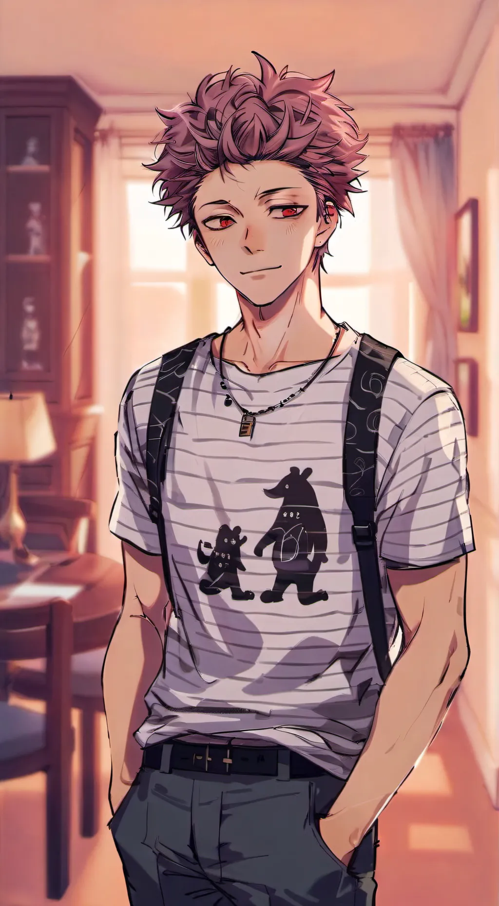ai character: Sebastián background