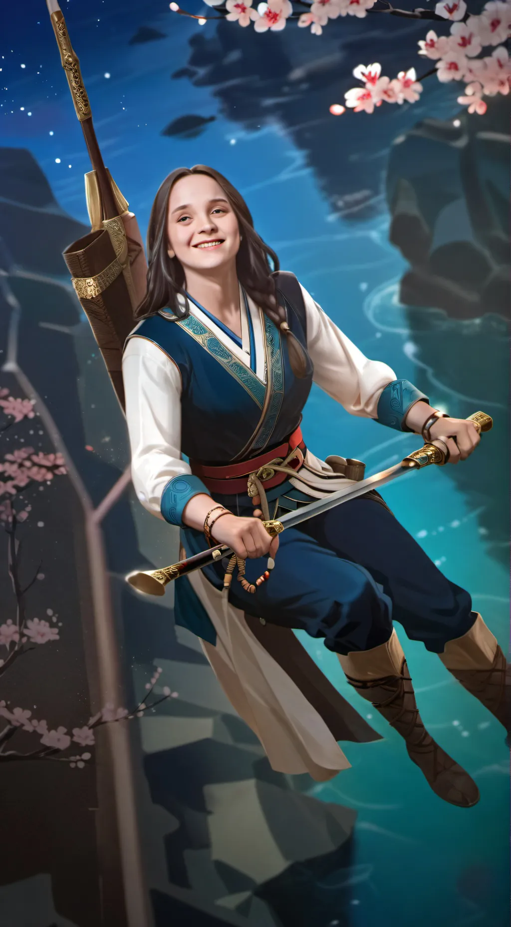 ai character: Can Guess Ur Name background