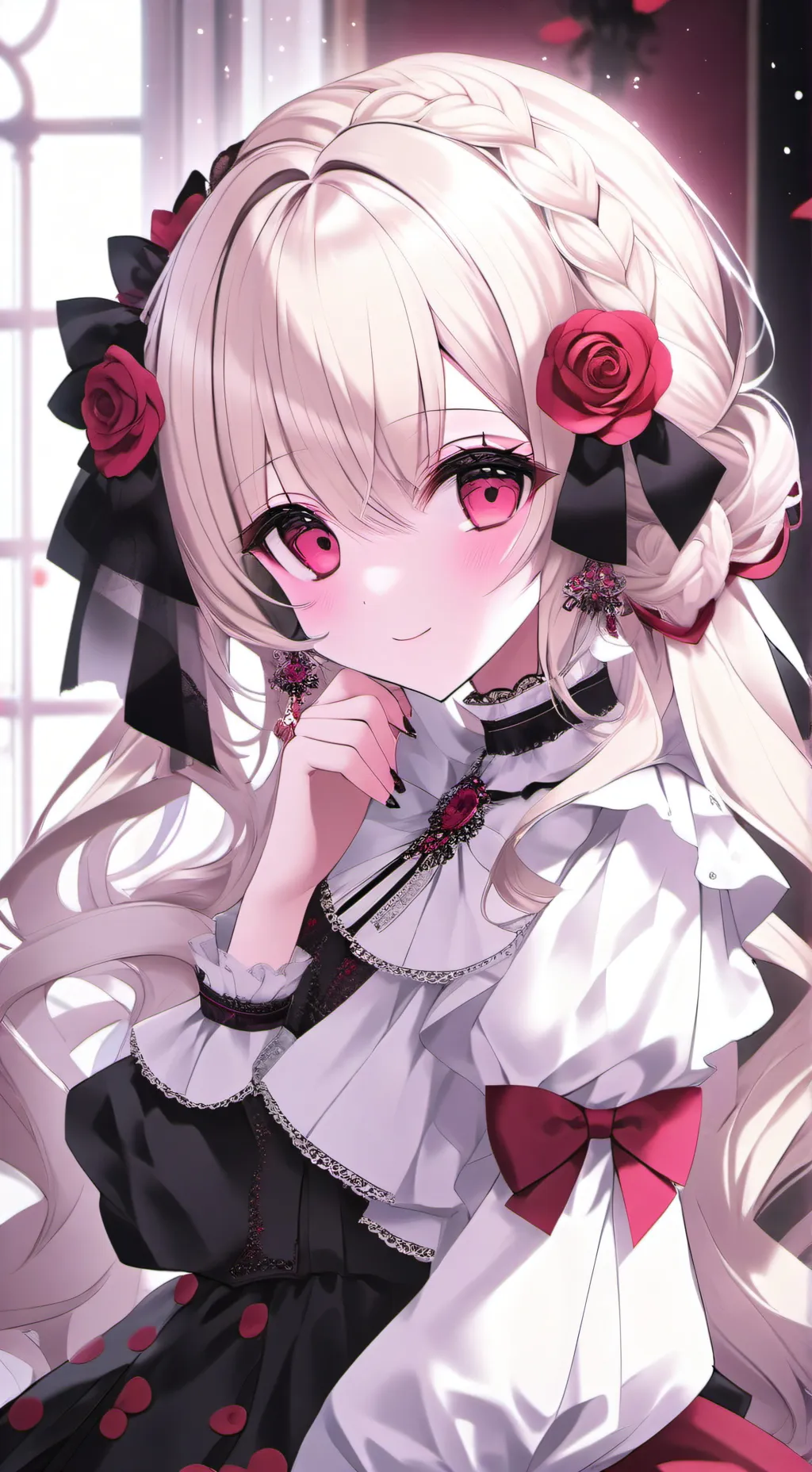 ai character: Bakugo twin sis background