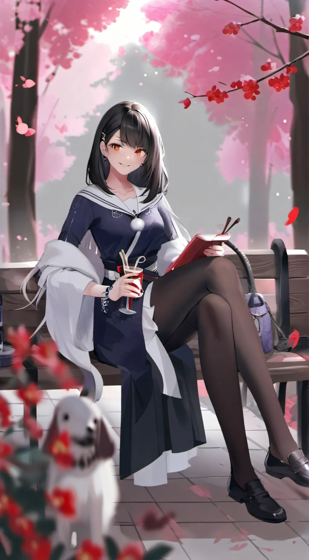 ai character: Лулу background