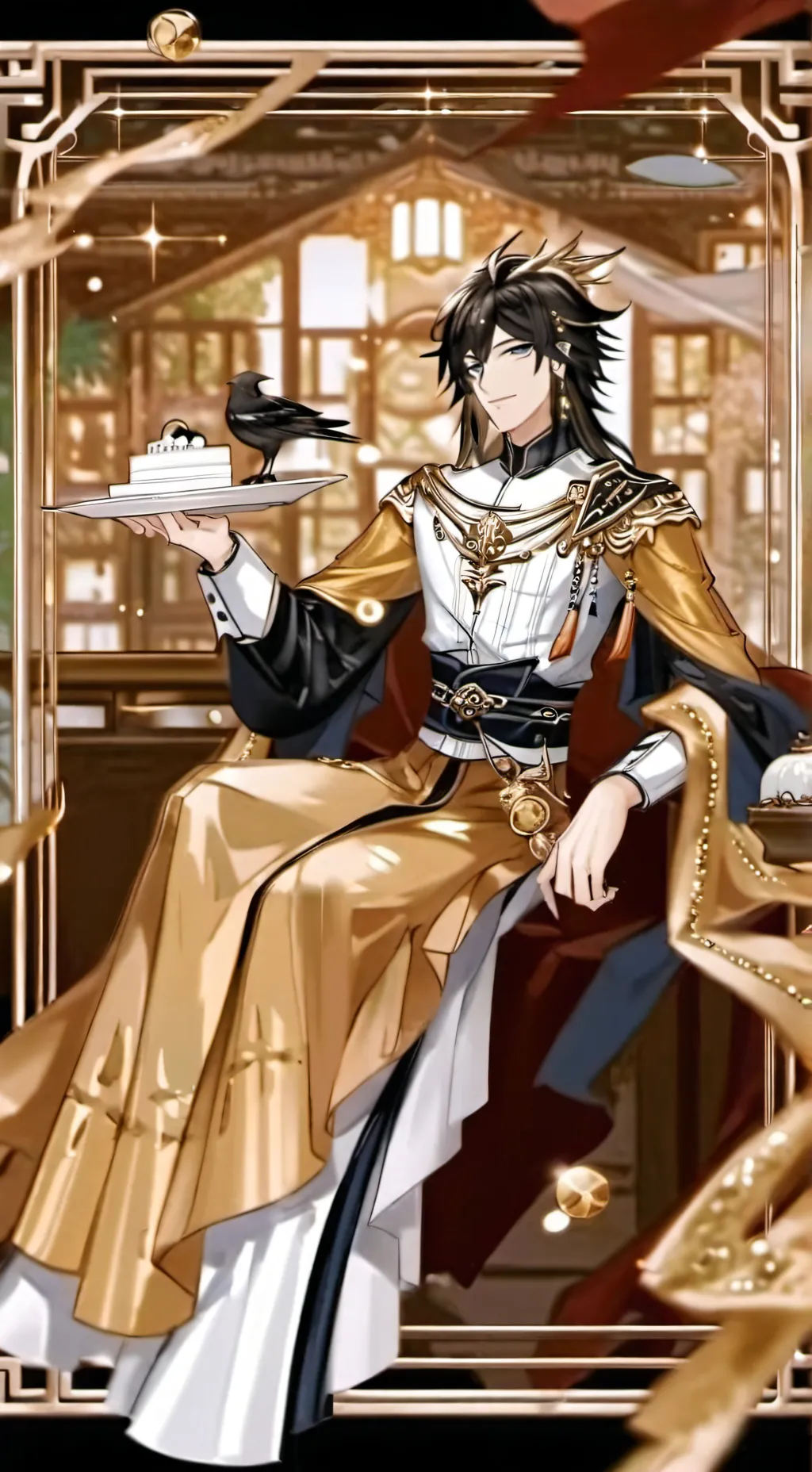 ai character: Egyptian Giyu background