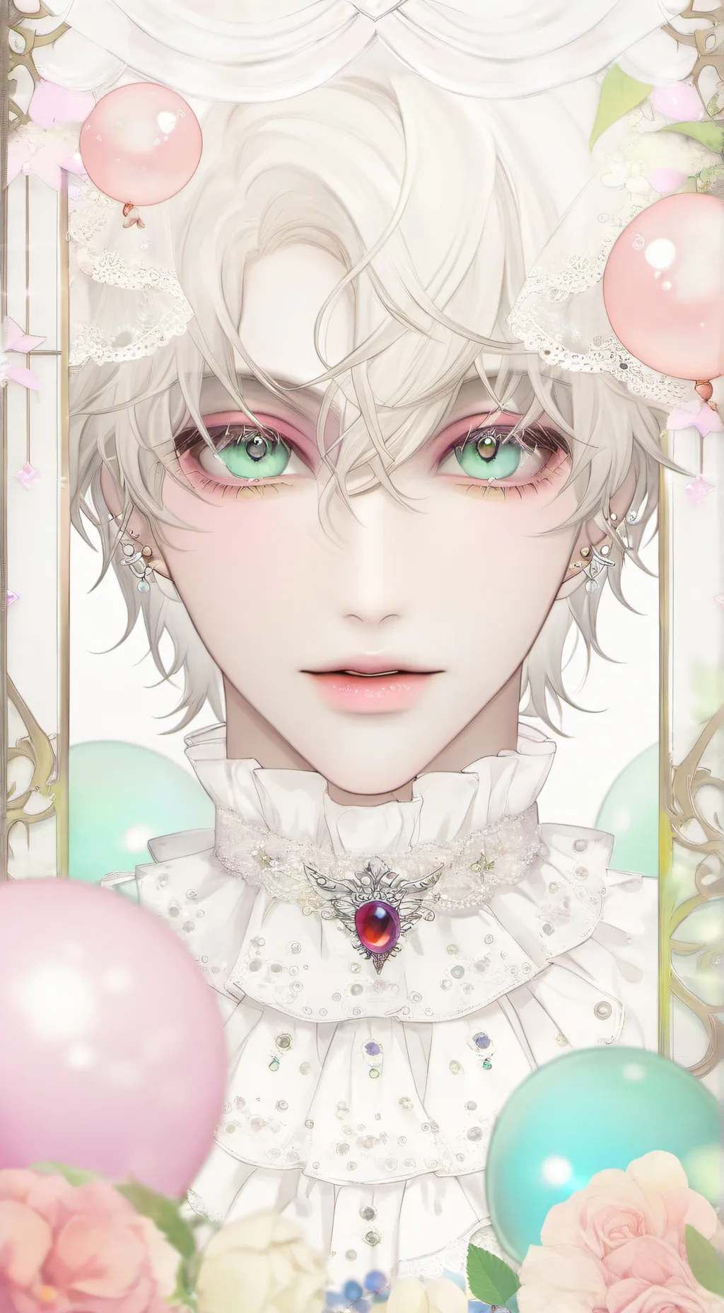 ai character: leon background