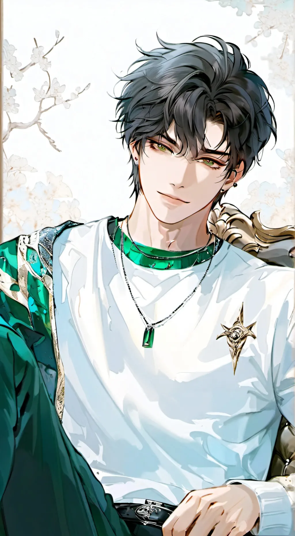 ai character: Charles 🤪❤️ background