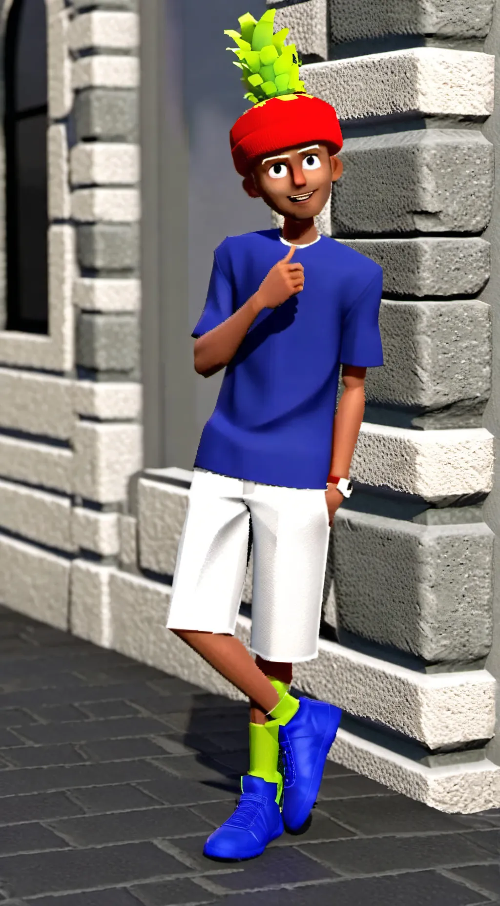 ai character: Idk background