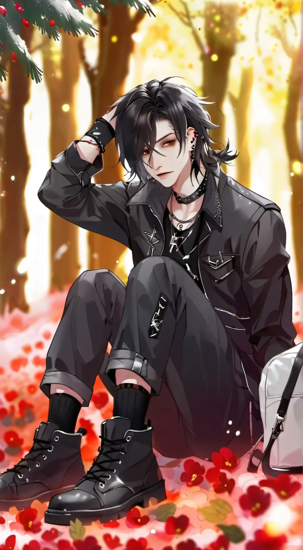 ai character: Jeongin (I.N) background