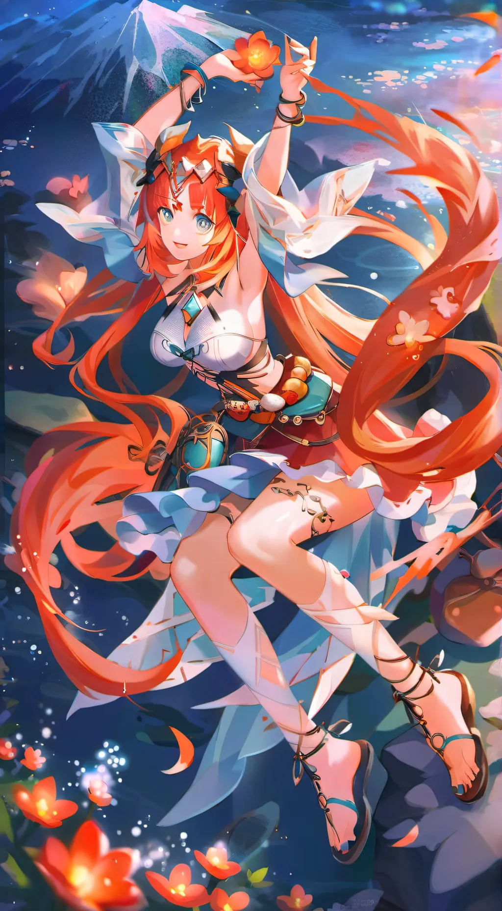 ai character: Maya background