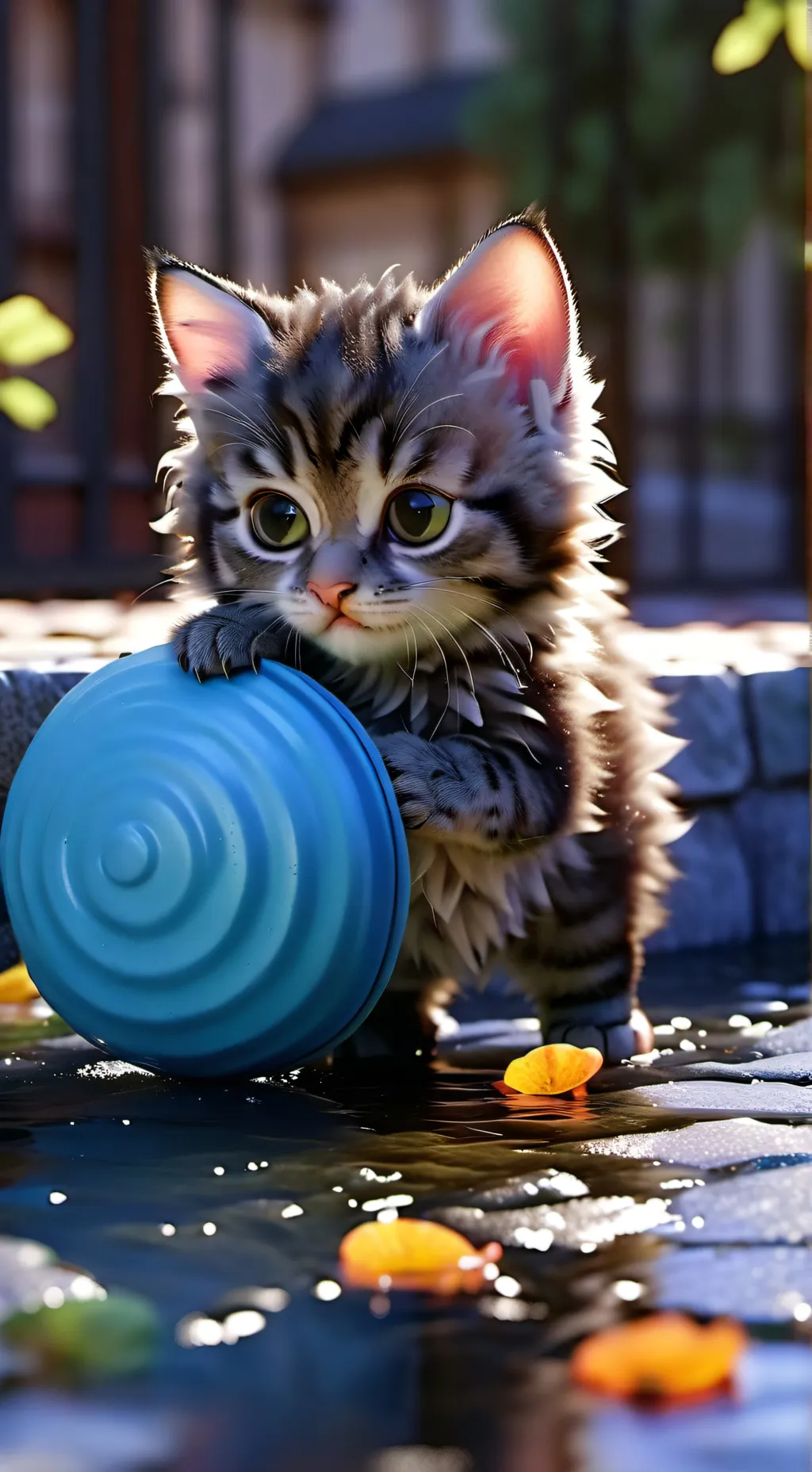 ai character: vos un gato background