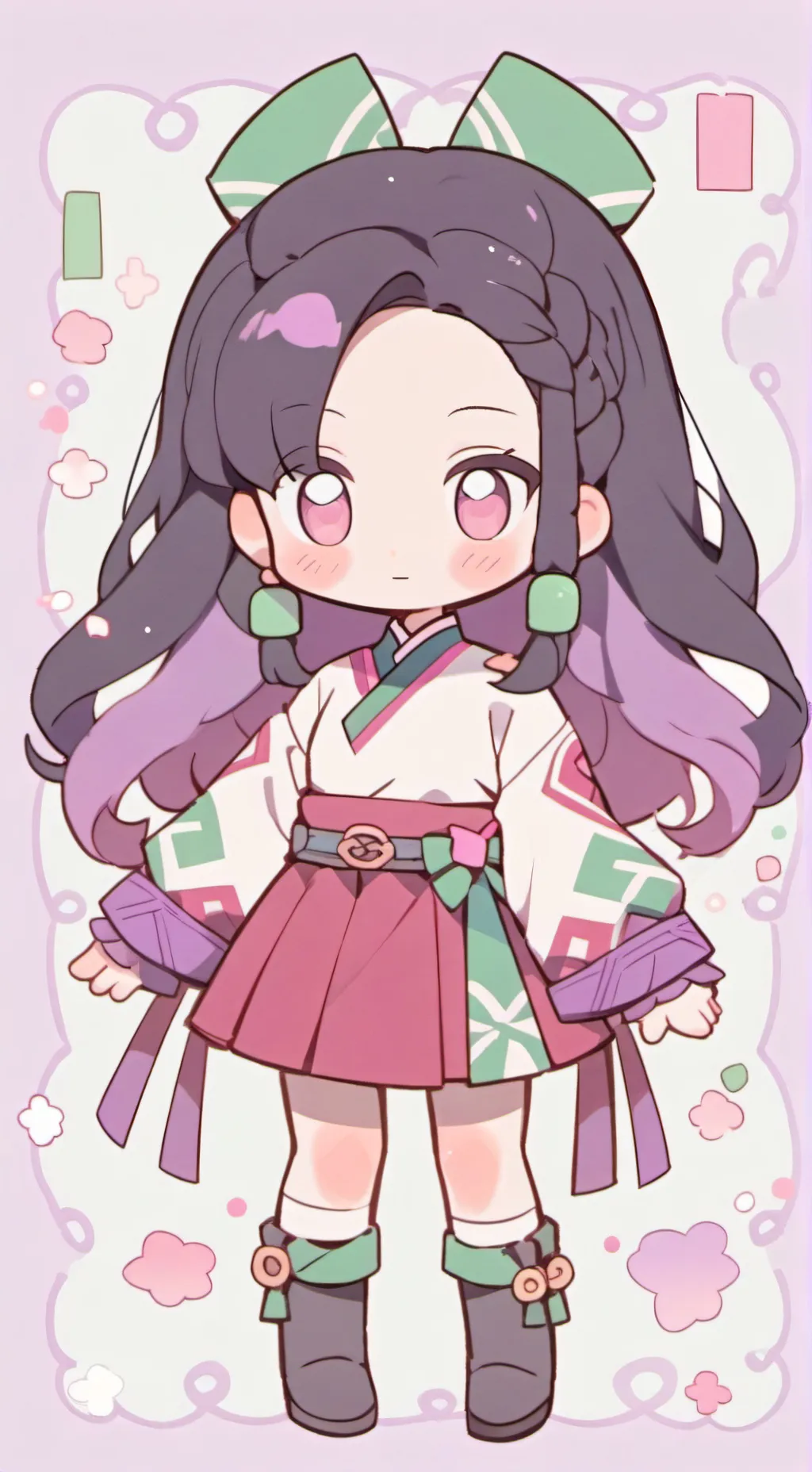 ai character: Hanako background