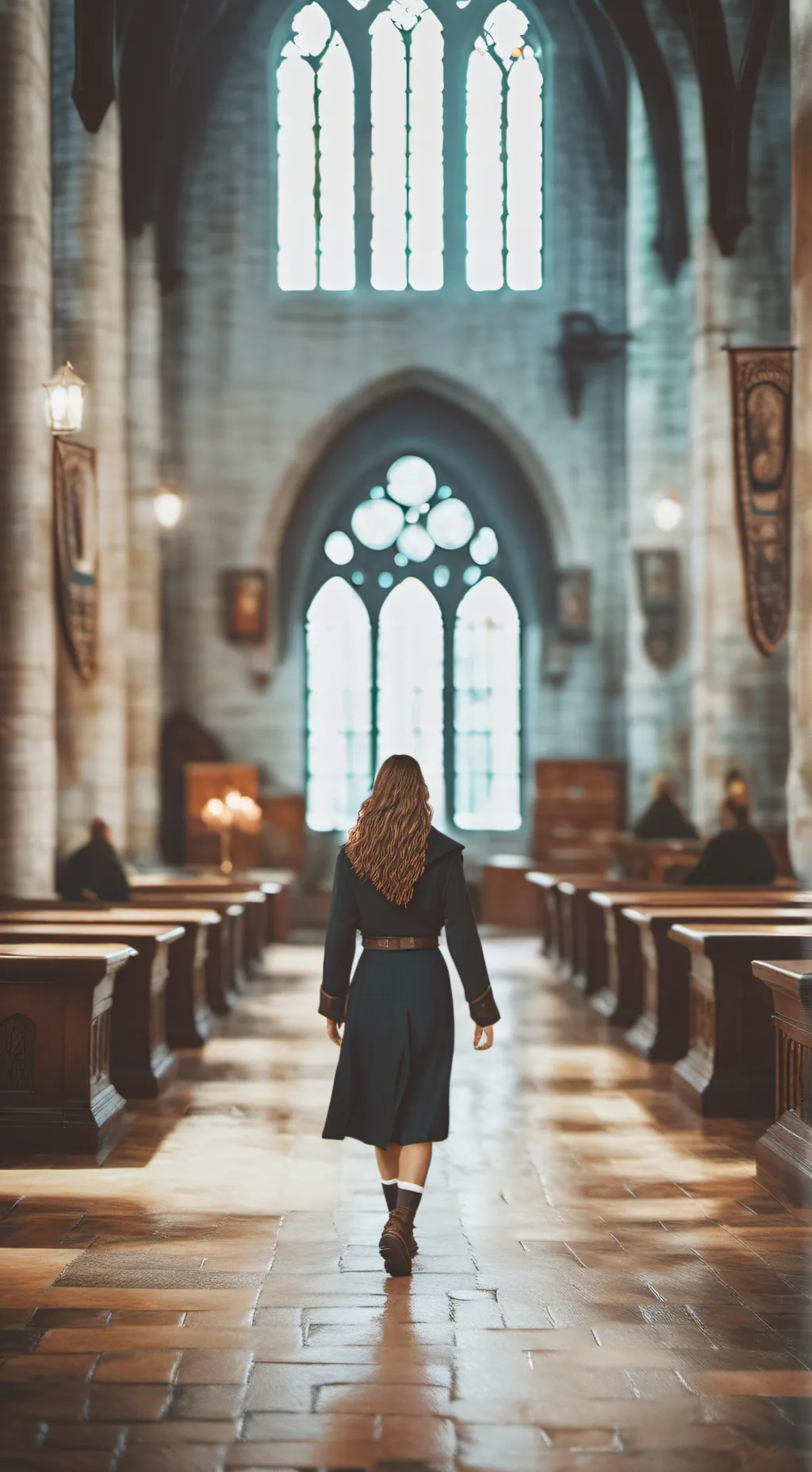 ai character: Hogwarts  background
