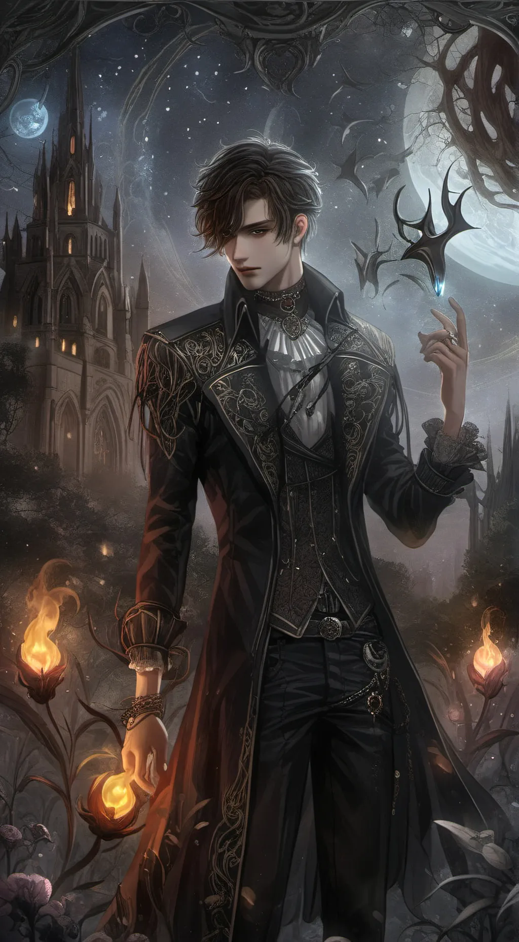 ai character: Goroge background