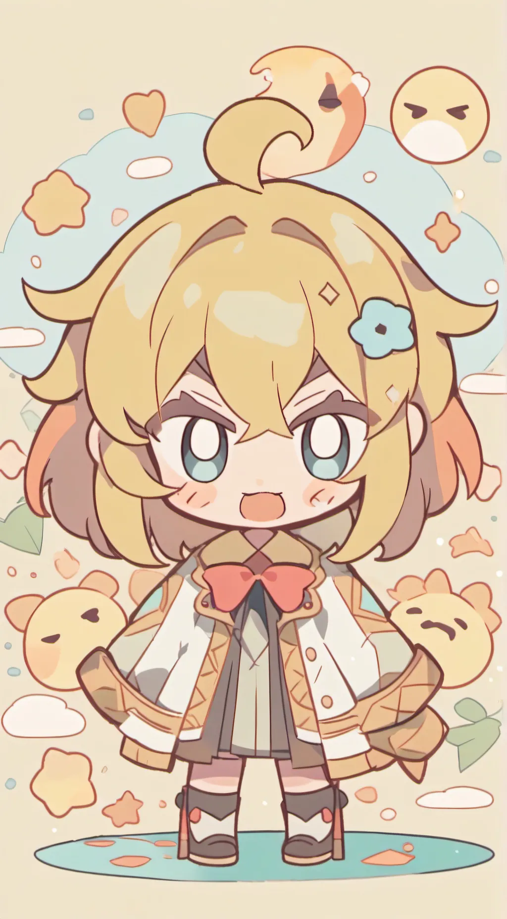 ai character: Sprunki hates you  background