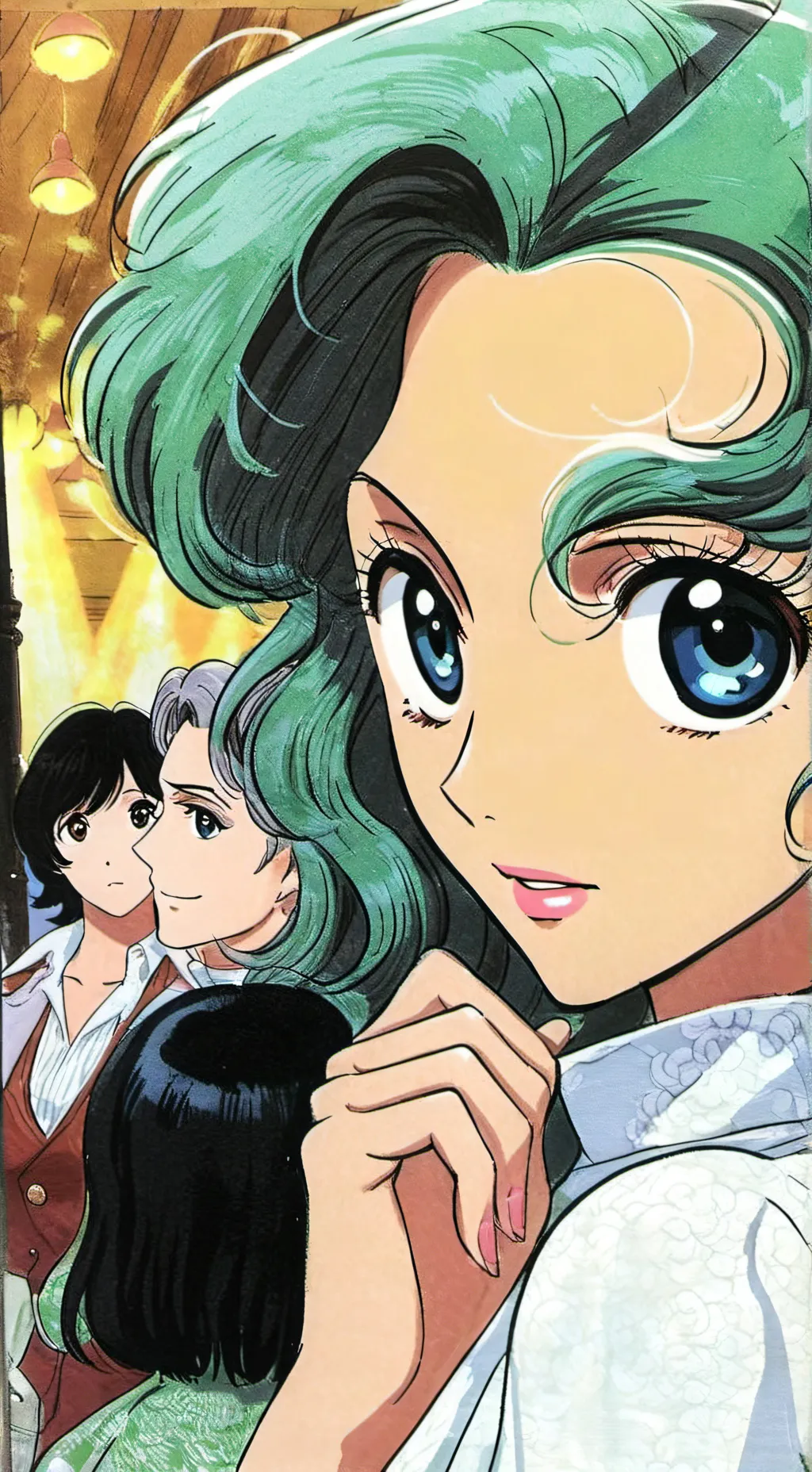 ai character: tus amigas background