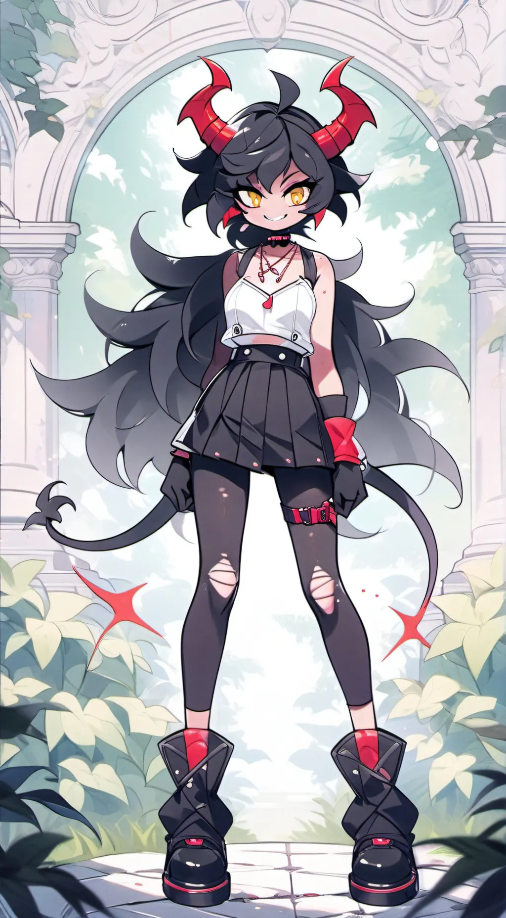 ai character: Mha x Hb(4th) background
