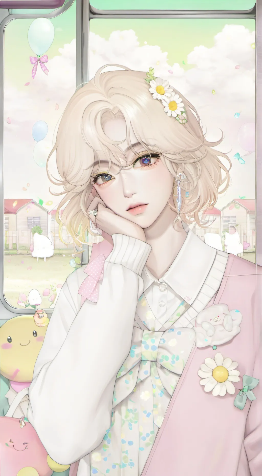 ai character: sera  background