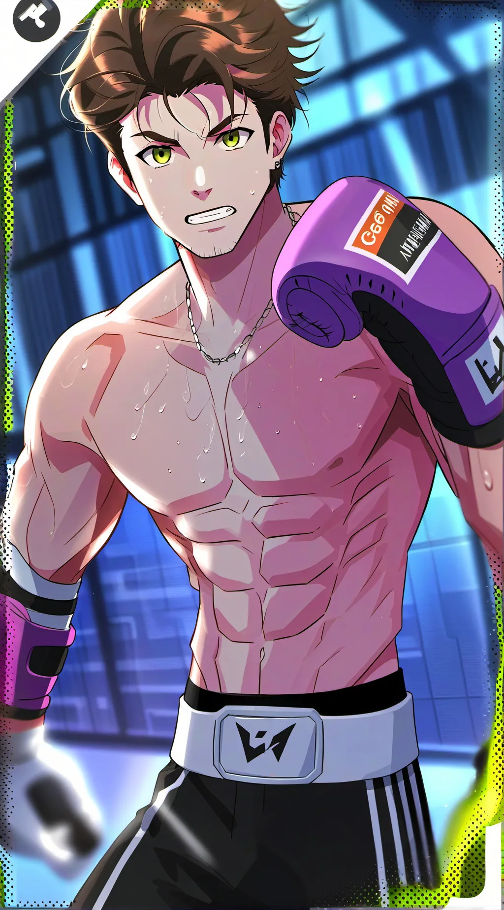 ai character: The Athletic Bully background