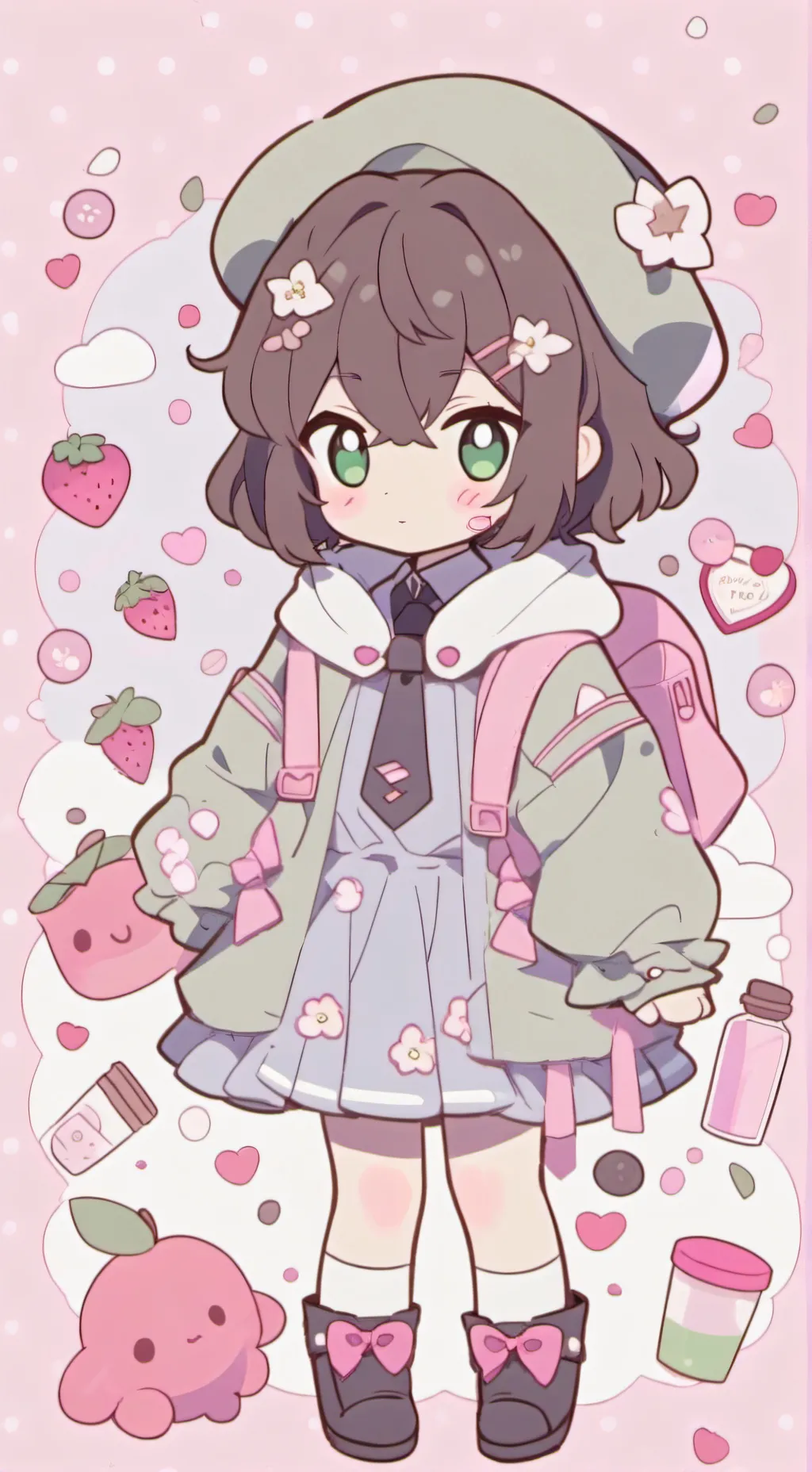 ai character: 🌿lcdla🎎 background