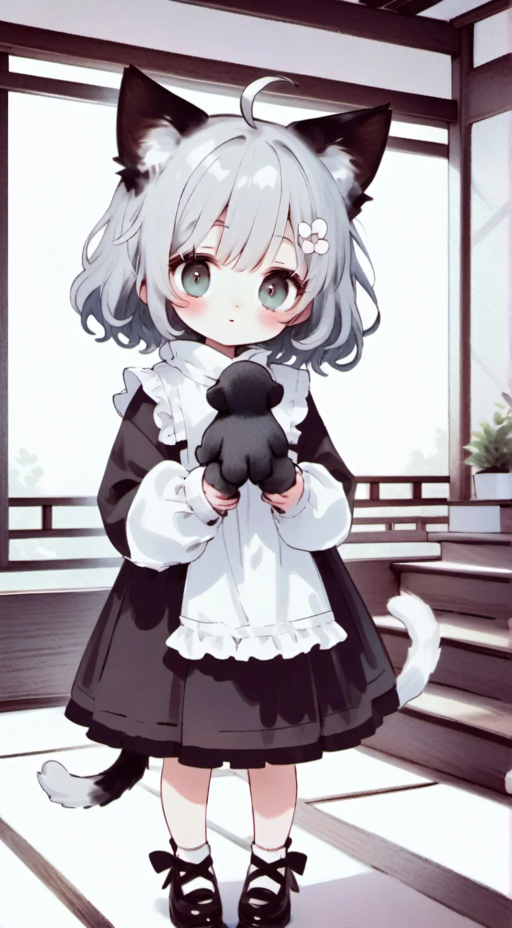 ai character: Moonlit Whiskers background