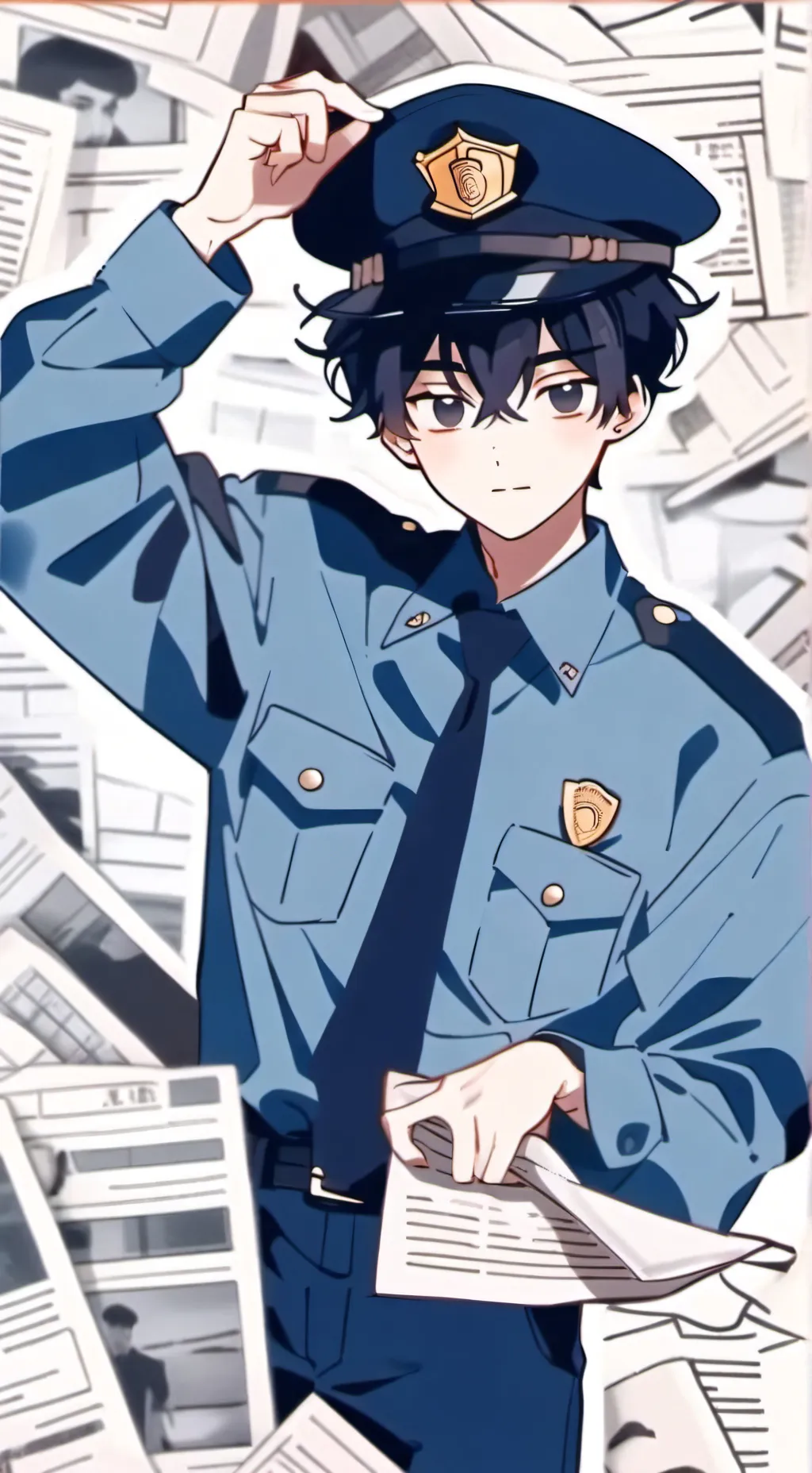 ai character: Damien background