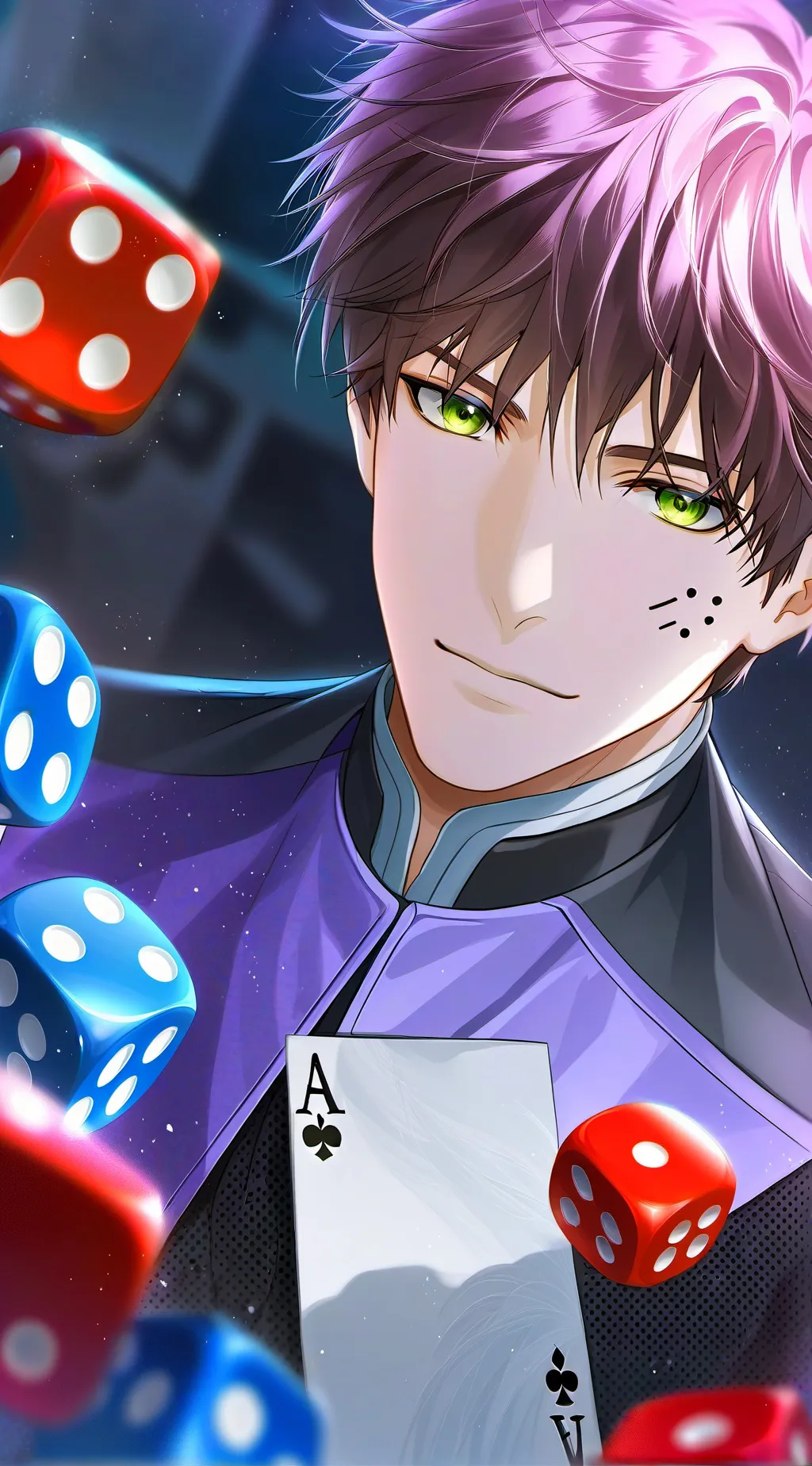ai character: Sasha background