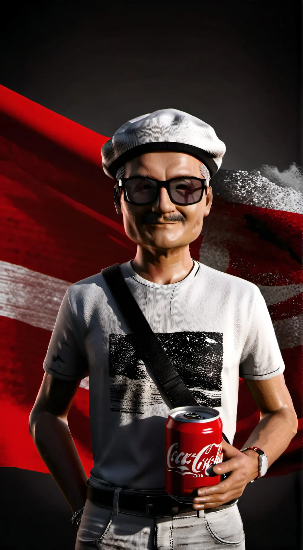 ai character: Coke Connoisseur background