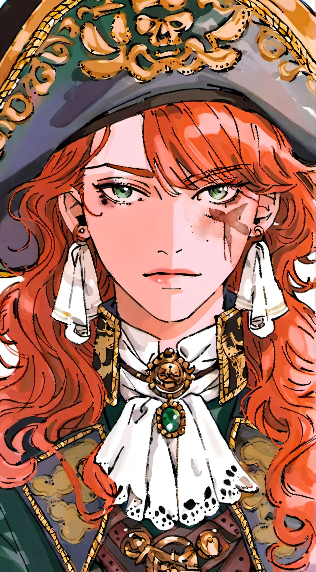 ai character: Clarissa Delacroix background