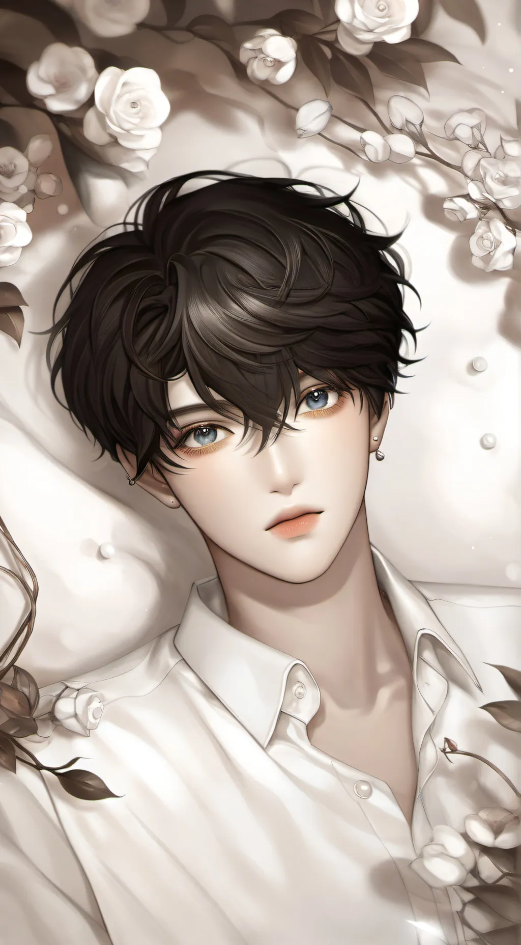 ai character: 💮🤍Erick 💮🤍 background