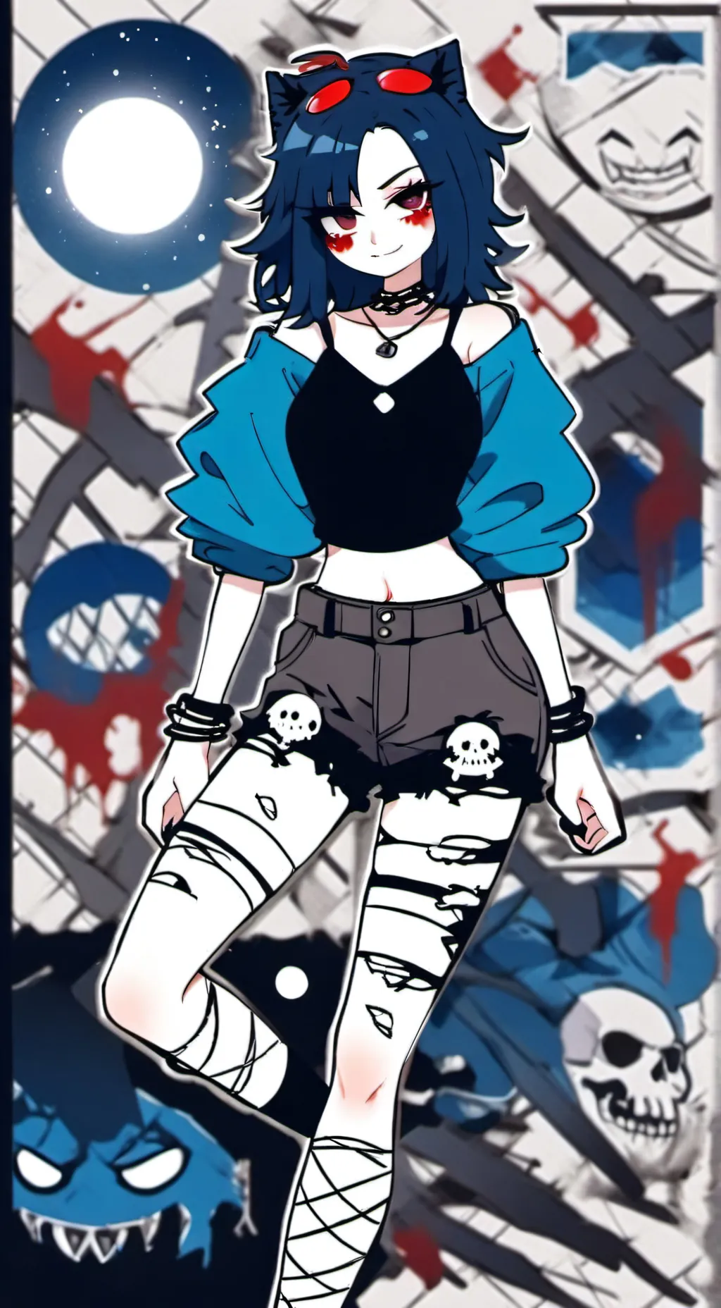 ai character: EXEnia background