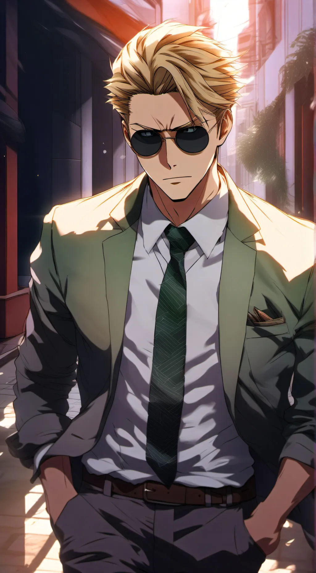 ai character: Kento Nanami background