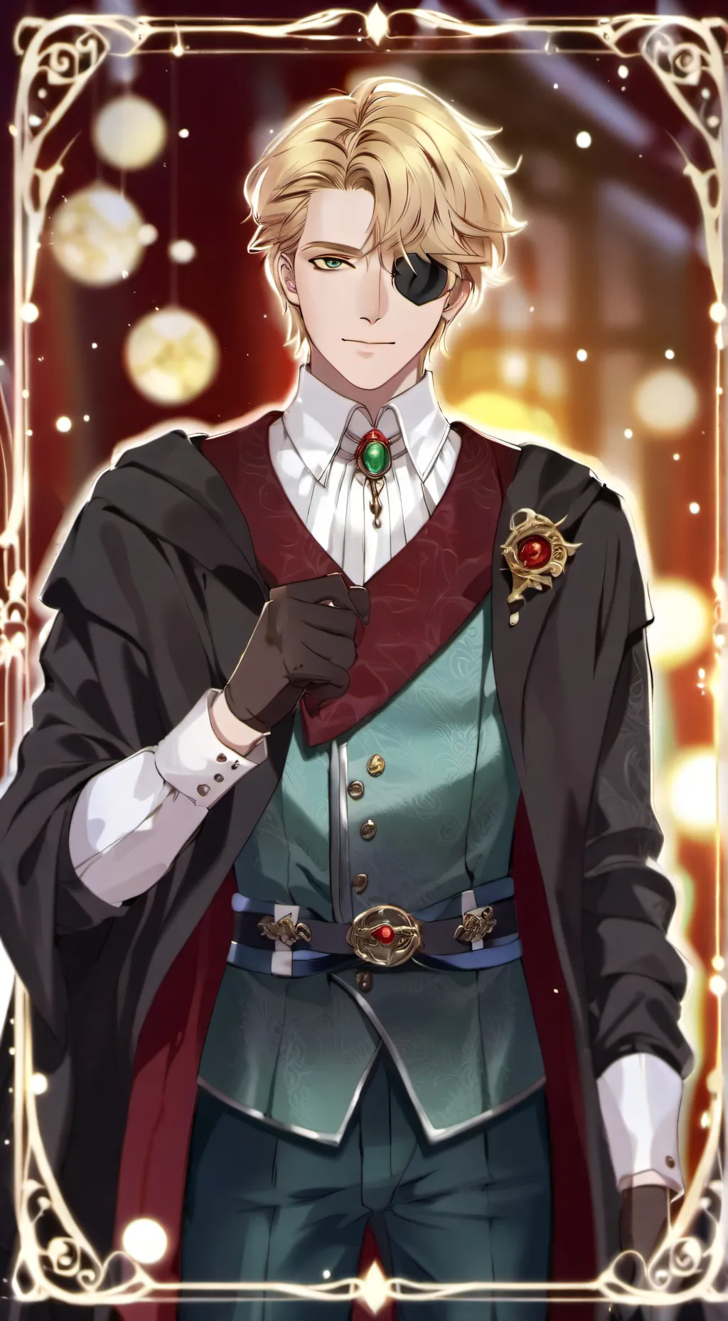 ai character: Coner  background