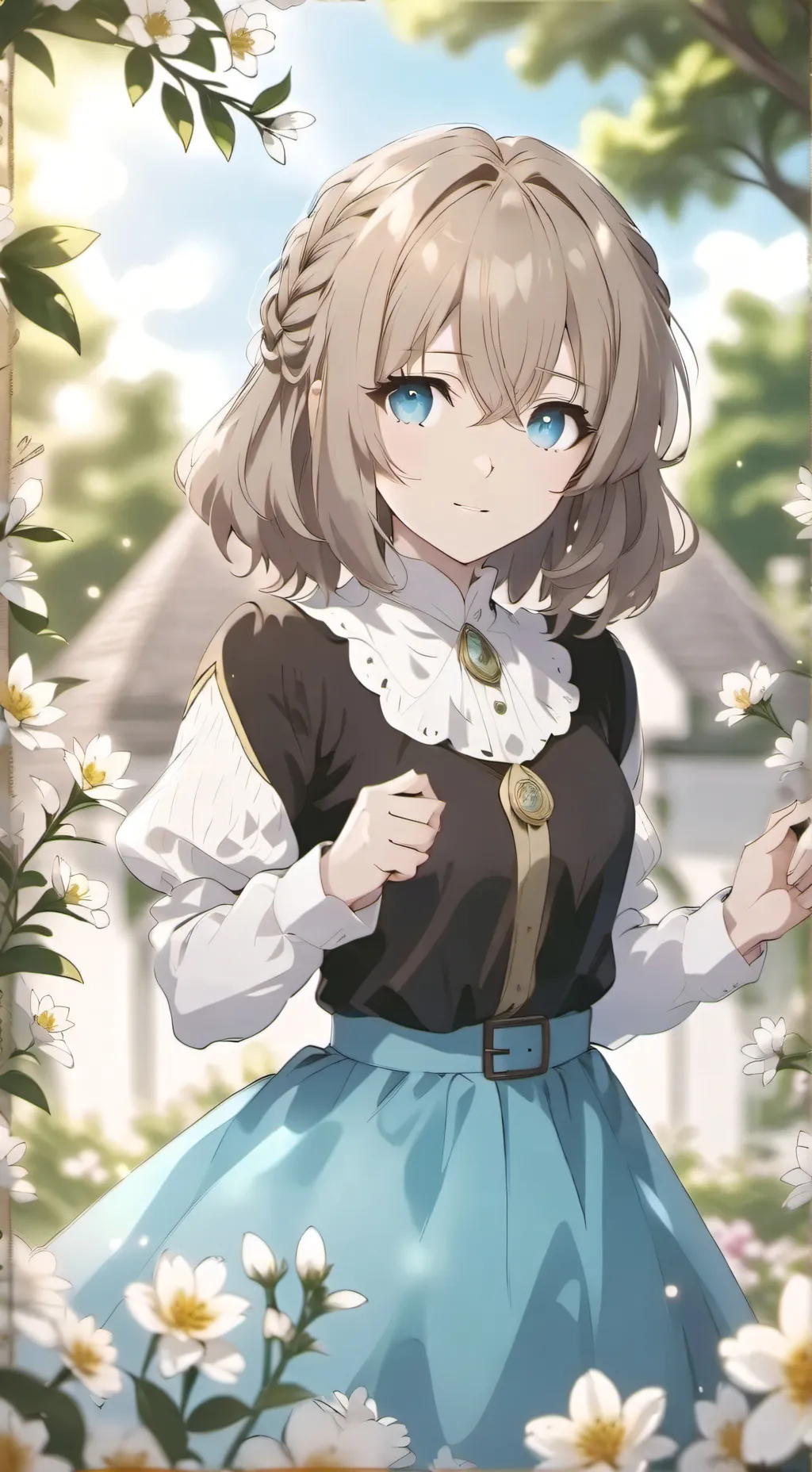 ai character: babily background