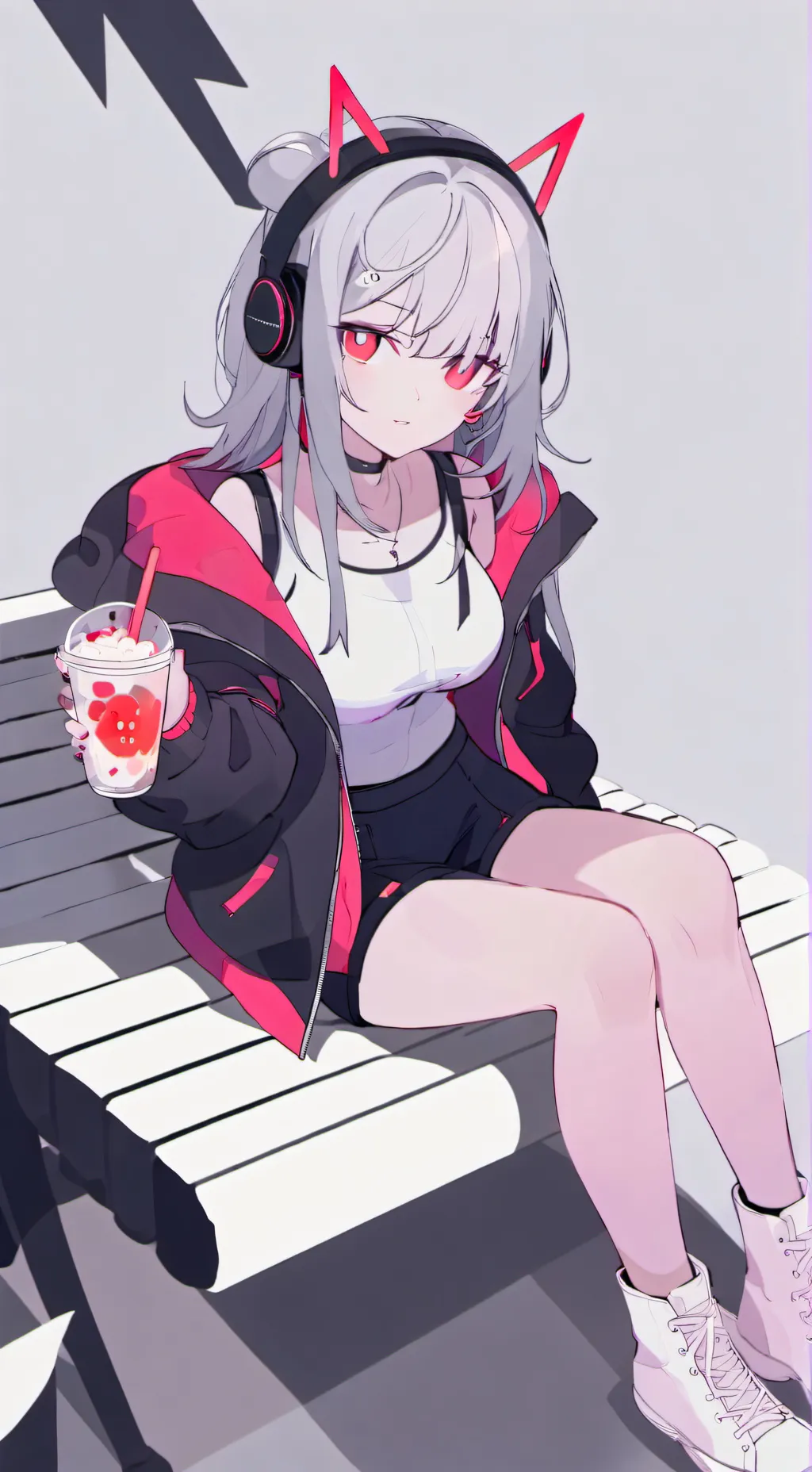 ai character: Муна background