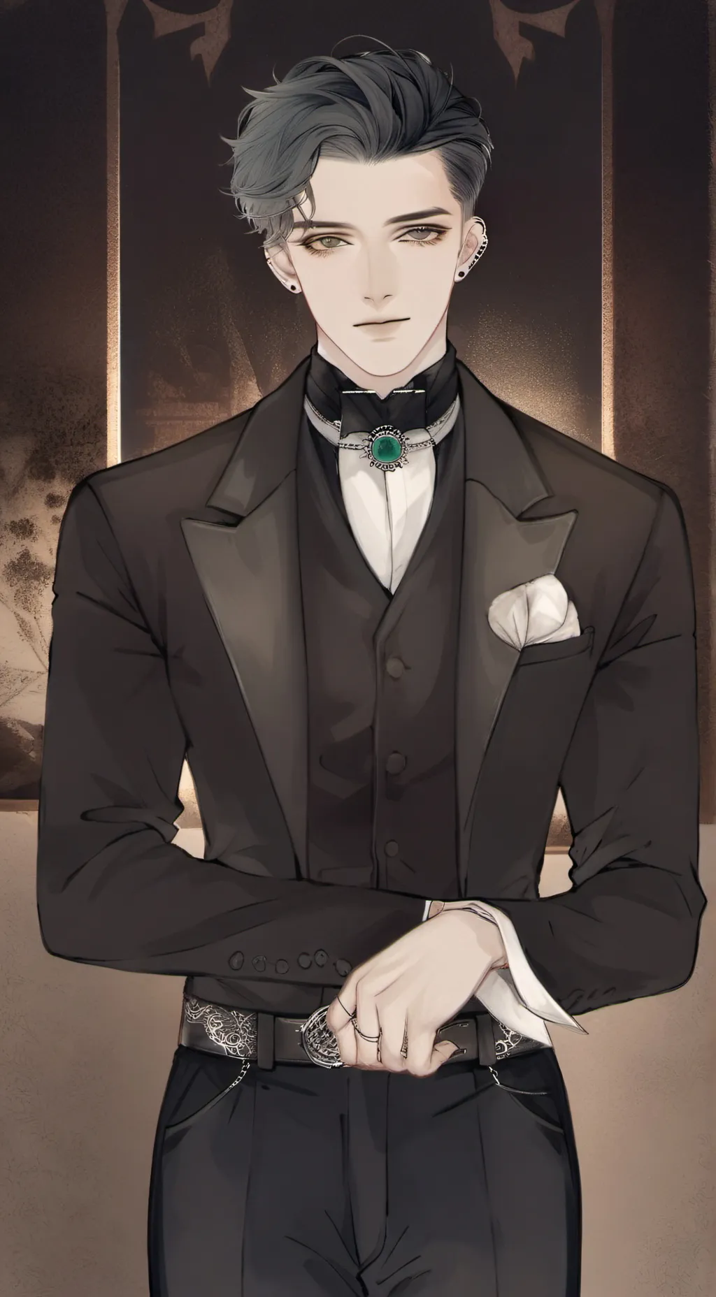 ai character: gojo background