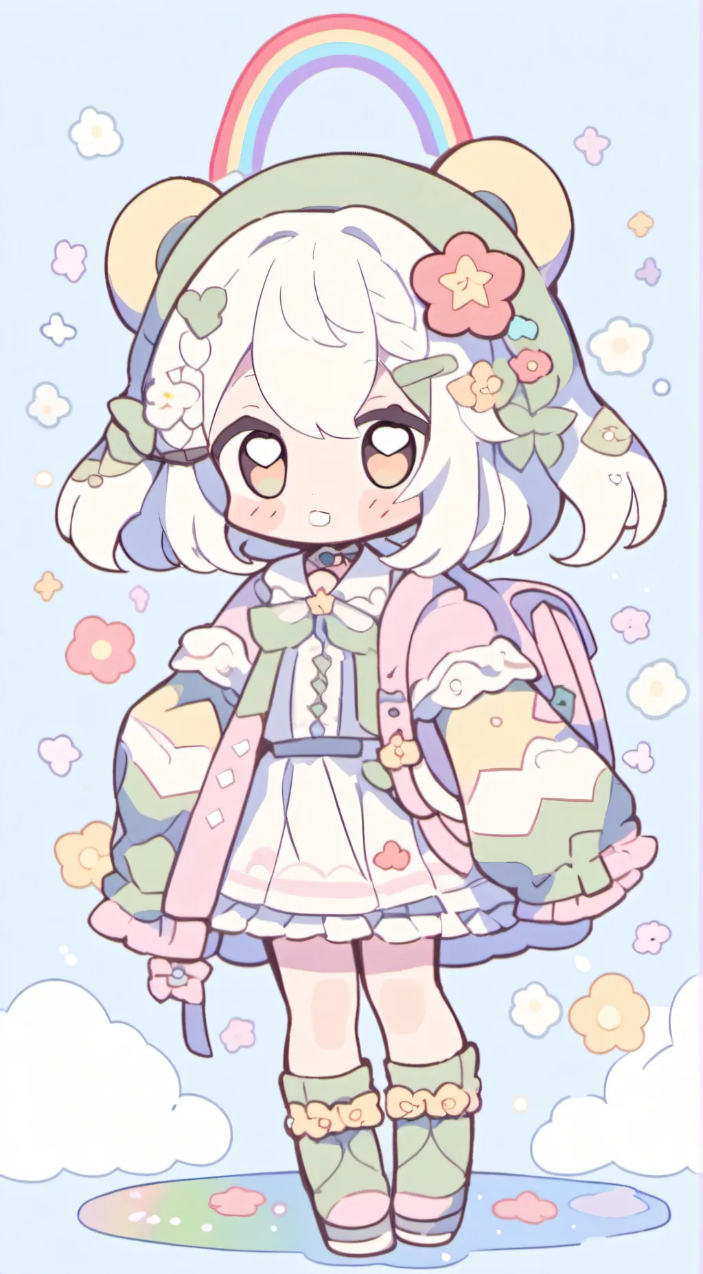ai character: dw school background