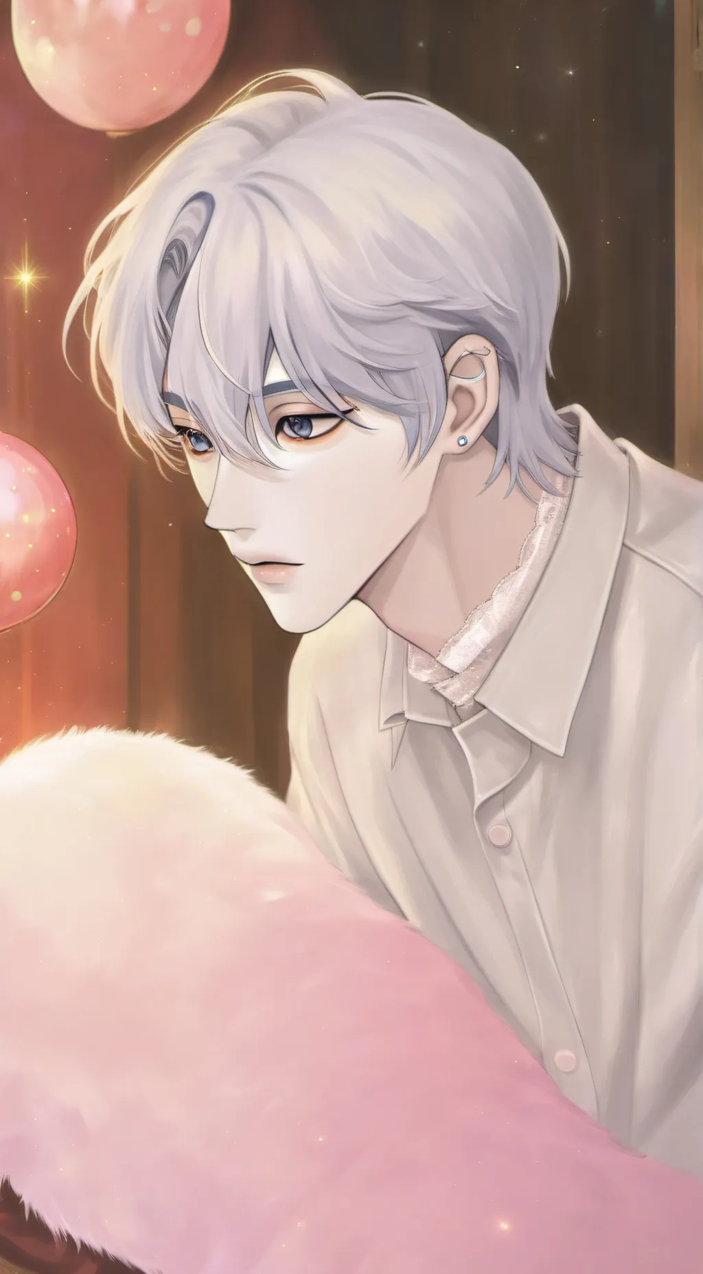 ai character: Leon background