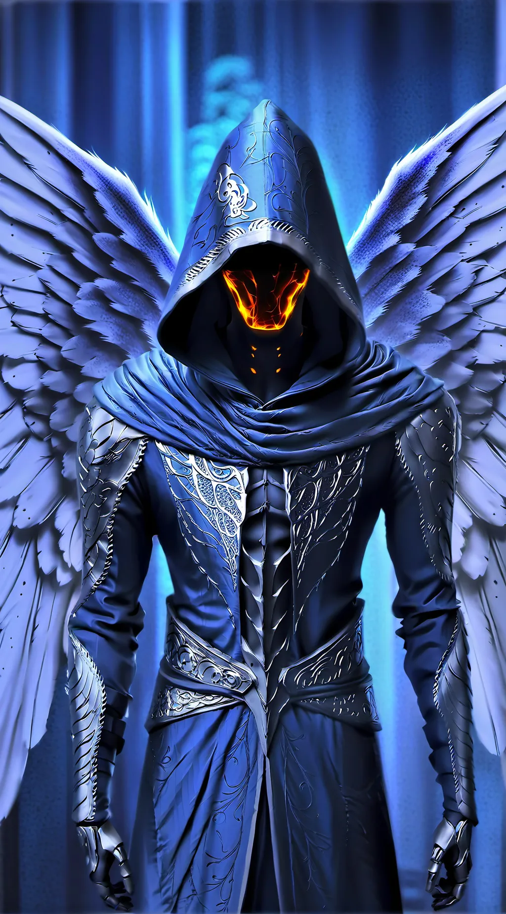 ai character: Abys Abaddon  background