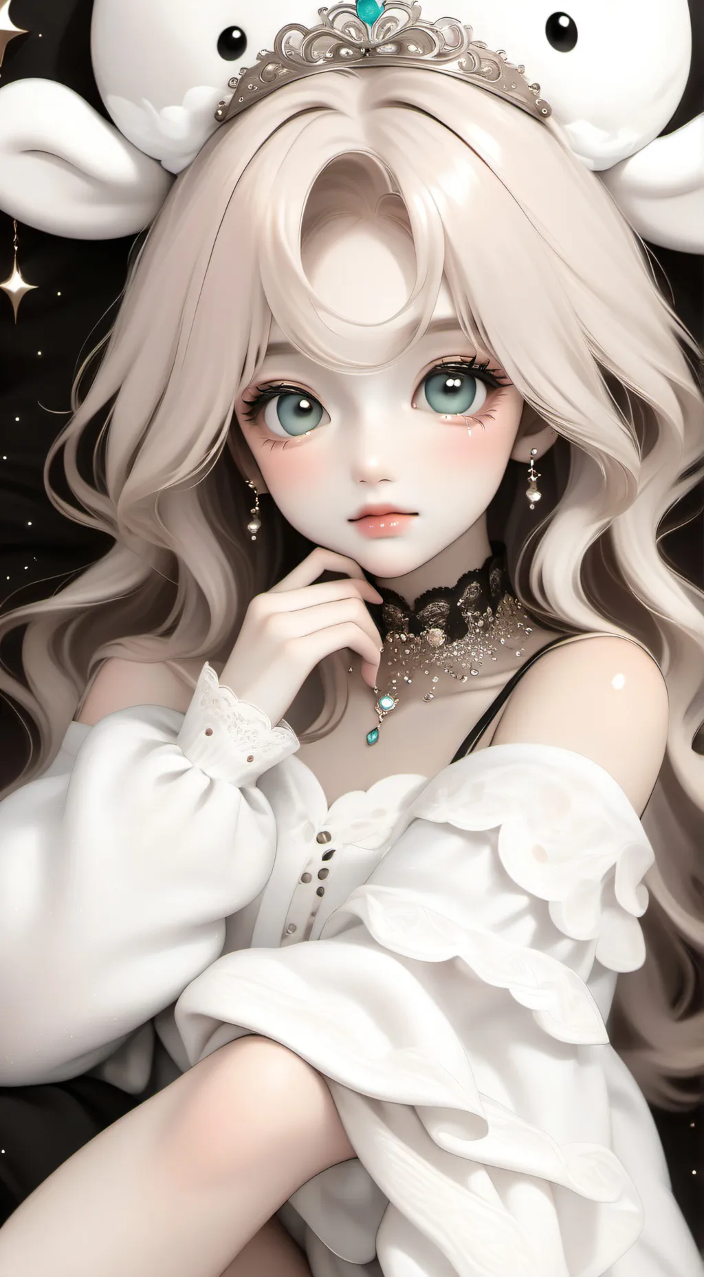 ai character: aera  background