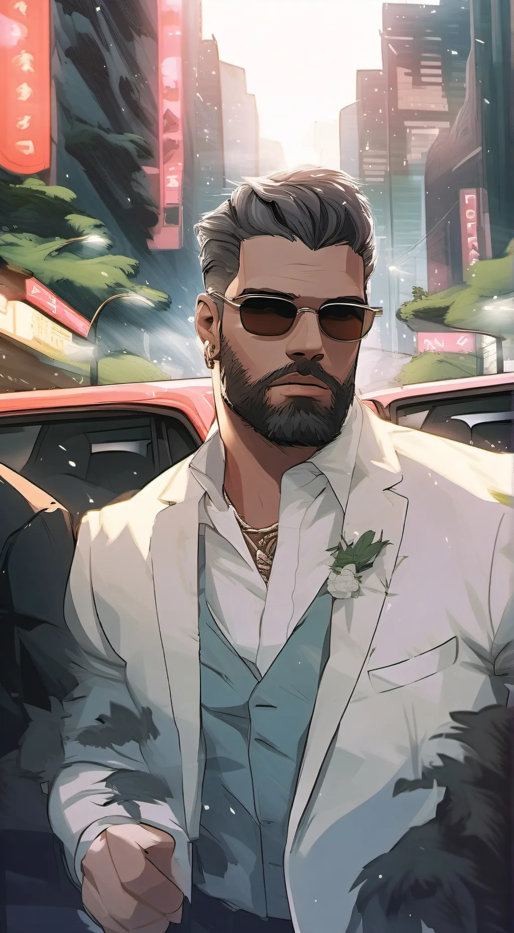 ai character: Hayden background