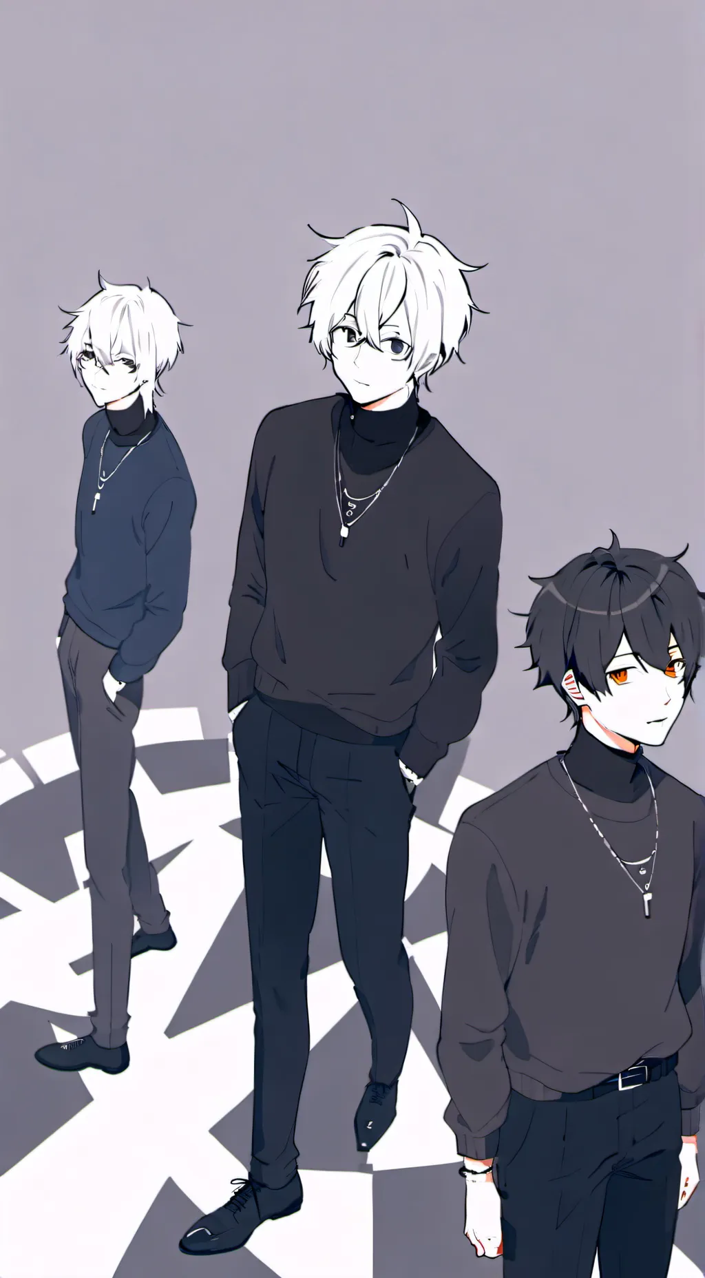 ai character: Devan🫩 & Asher😼 background