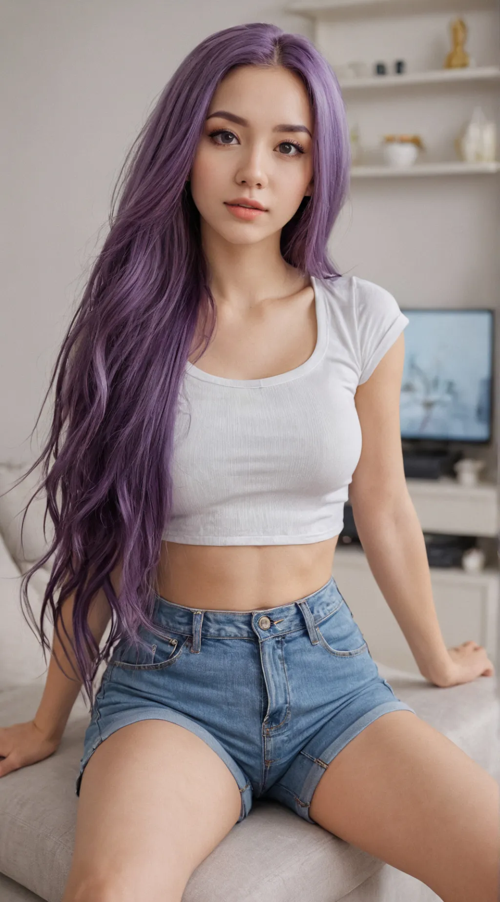 ai character: Lilly  background