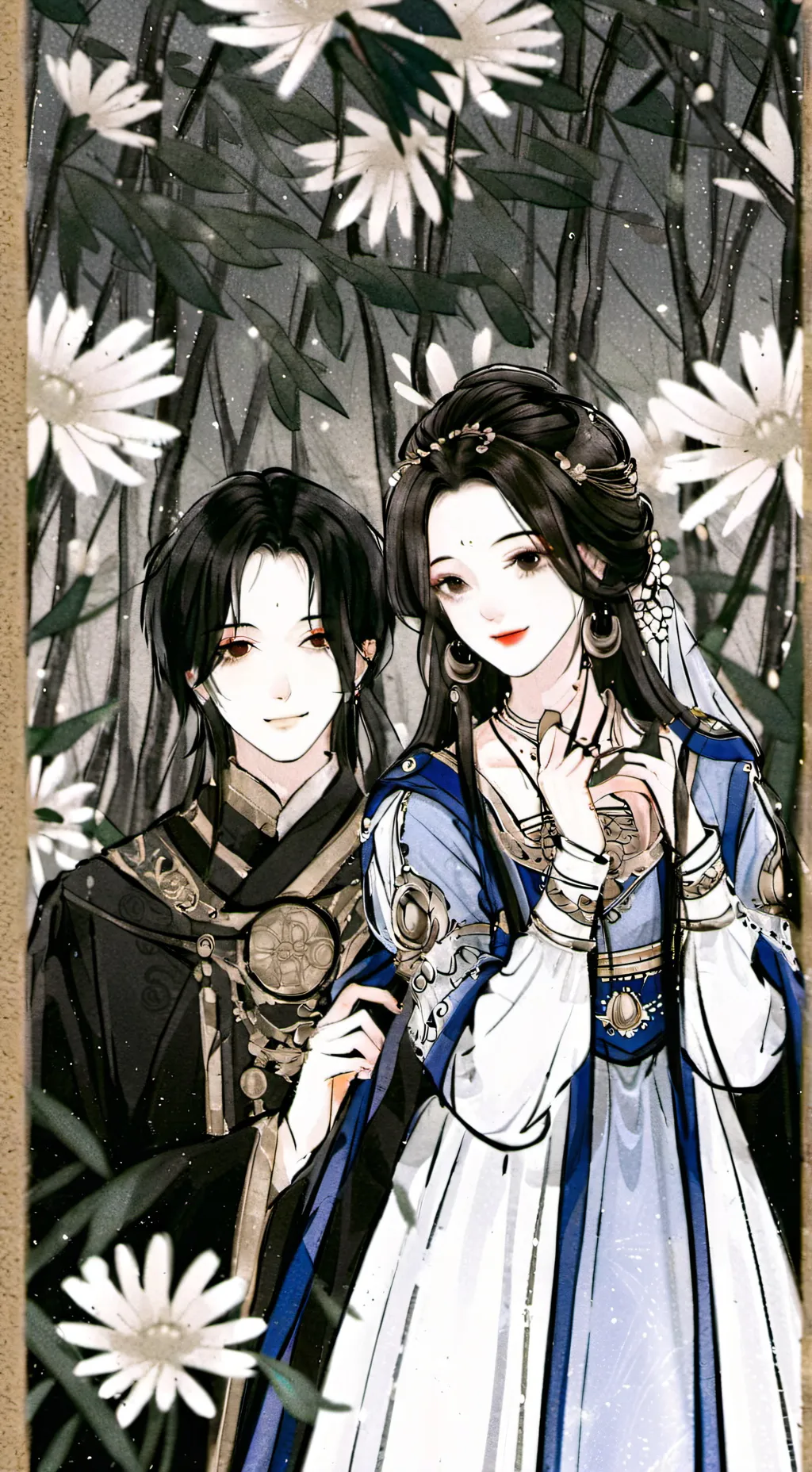 ai character: bella  background