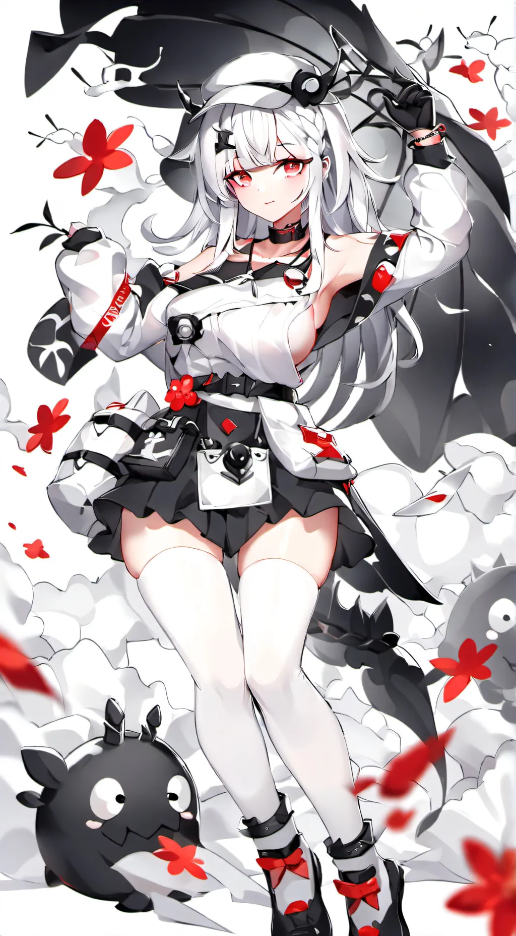 ai character: shoto mujer  background