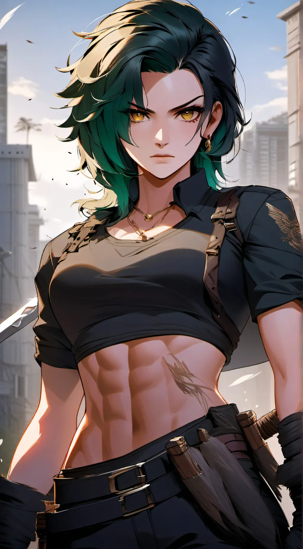 ai character: Rose Izuka background