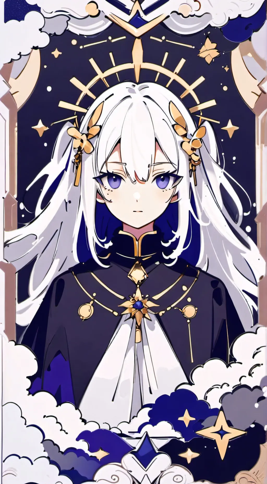 ai character: cake  background